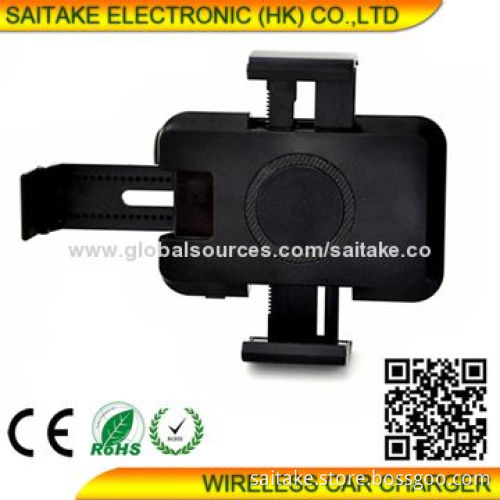 In-car charger for HTC, iPhone 5, Samsung, with QI standard station, hot sell